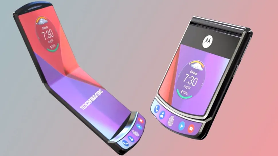 Motorola RAZR 2020 ar putea fi primul telefon tip „clamshell” prevăzut cu două moduri de pliere a ecranului