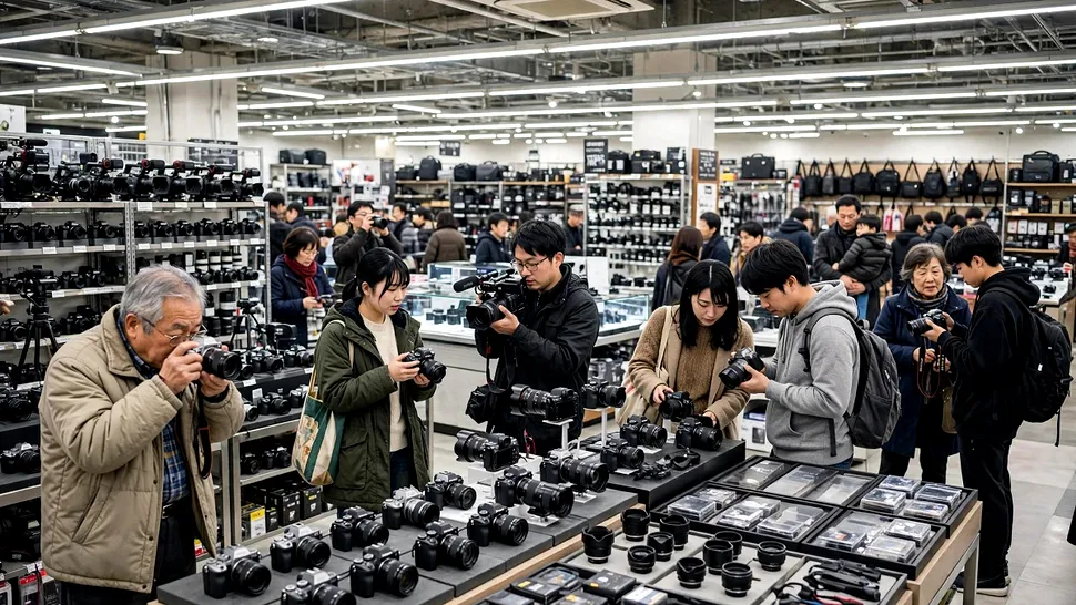 Industria camerelor din Japonia dă semne de revenire după declinul provocat de smartphone-uri