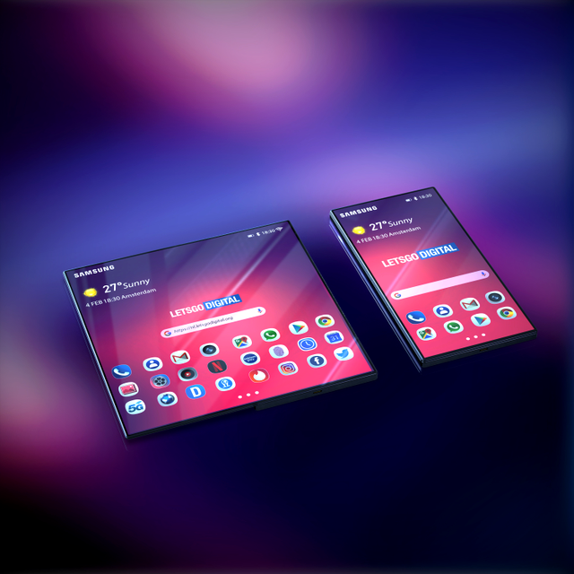 Samsung Galaxy F - render