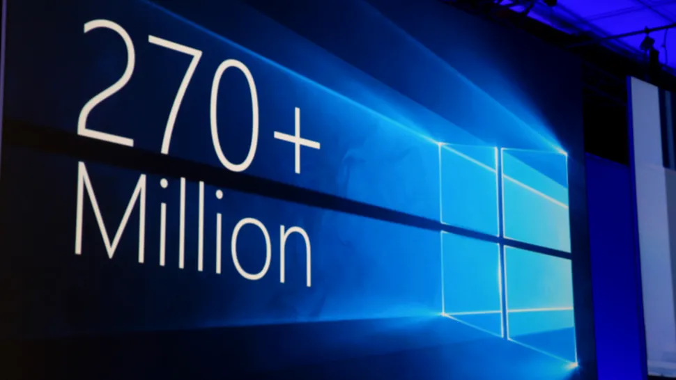 Windows 10, prezent deja pe 270 milioane dispozitive