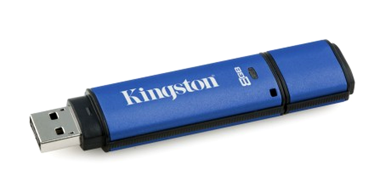 Versiunea de 8 GB a seifului digital de la Kingston