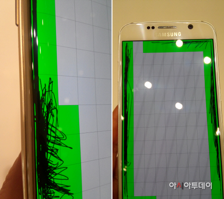 Galaxy 6 ar putea avea probleme cu ecranul