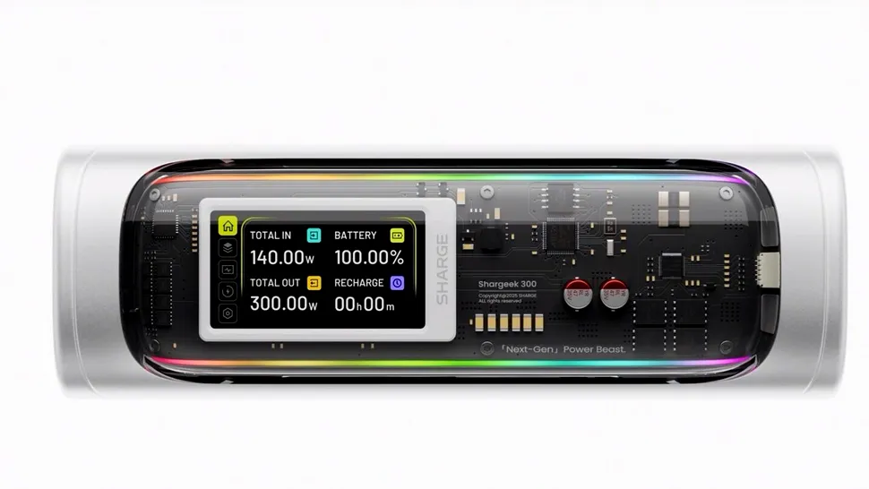 Shargeek 300, un power bank de 24.000mAh