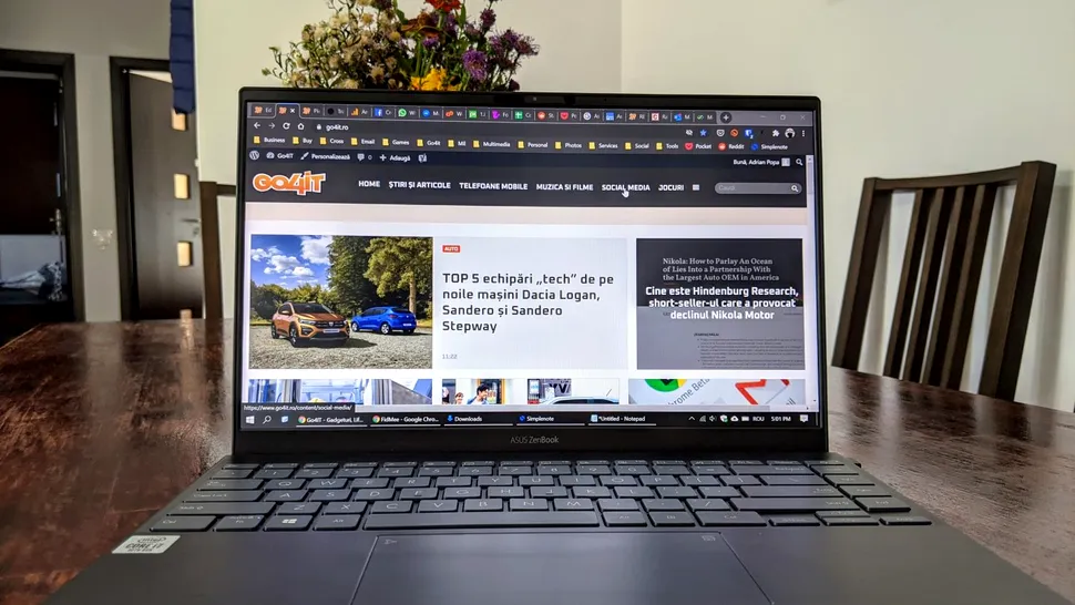ASUS ZenBook 14 (UX425J) review - un laptop de business pursânge