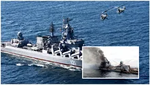 Detalii interesante despre scufundarea crucișătorului Moskva, publicate și apoi șterse rapid de justiția din Rusia. Ce s-a întâmplat, de fapt, după ce rachetele ucrainene au lovit?