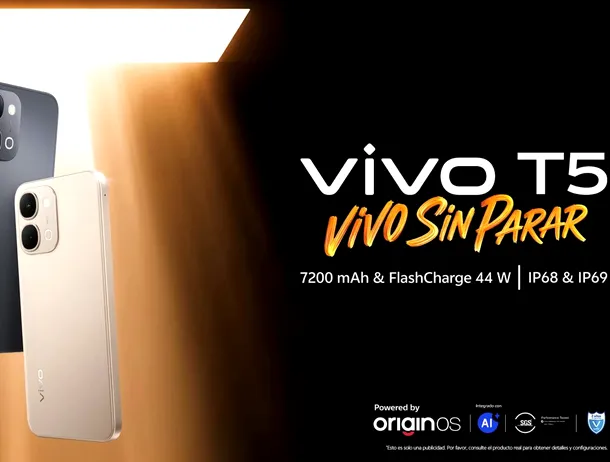 Vivo T5 debutează cu baterie de 7.200 mAh și ecran de 120 Hz