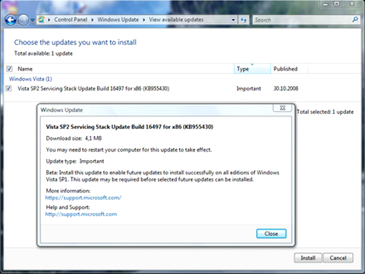 Windows Vista SP2