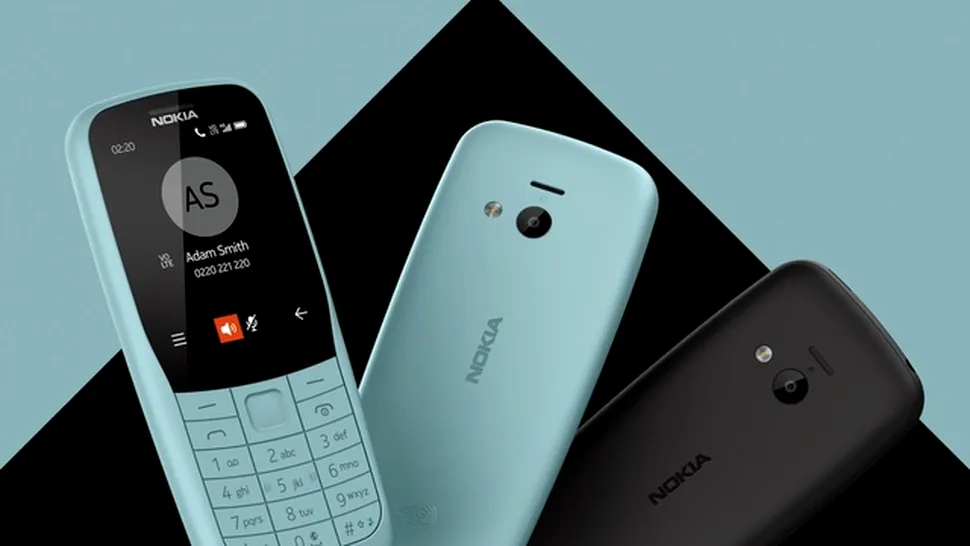 Nokia lansează noi telefoane „neinteligente”: Nokia 105 (2019) şi Nokia 220 4G