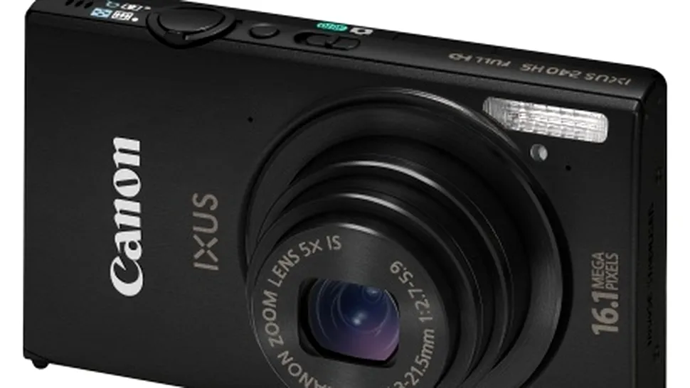 Canon IXUS 510 HS şi IXUS 240 HS - WiFi şi touchscreen