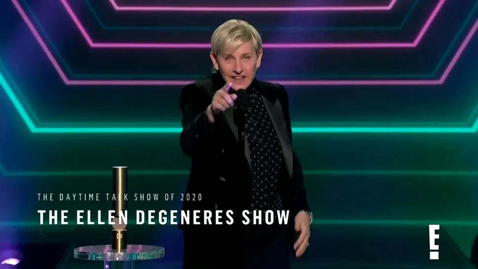 E! People’s Choice 2020: Ellen DeGeneres, de la „show toxic” la Best Daytime Talk Show