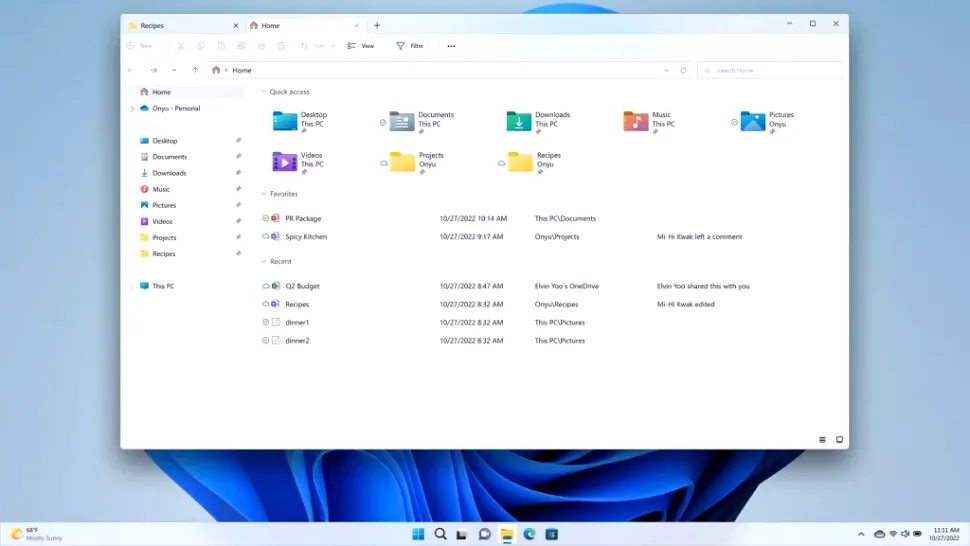 Microsoft pregătește o versiune File Explorer cu design complet refăcut