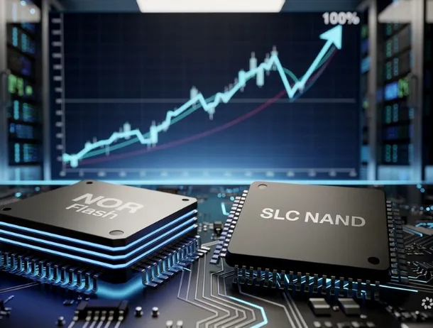 Prețurile memoriilor NOR Flash și SLC NAND au explodat în 2026. Scumpirile vor continua și în a doua parte a anului