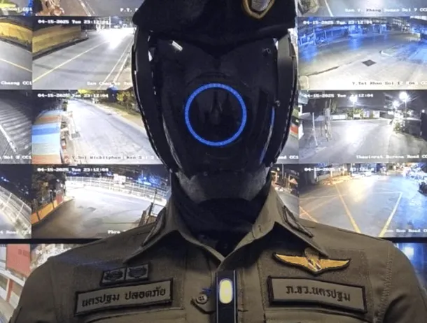 Thailanda introduce primul robot polițist cu inteligență artificială pentru siguranța publică