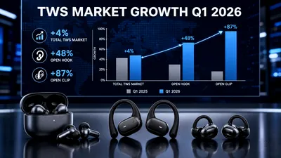 Piața căștilor wireless TWS crește. Modelele open-ear devin noul motor de creștere