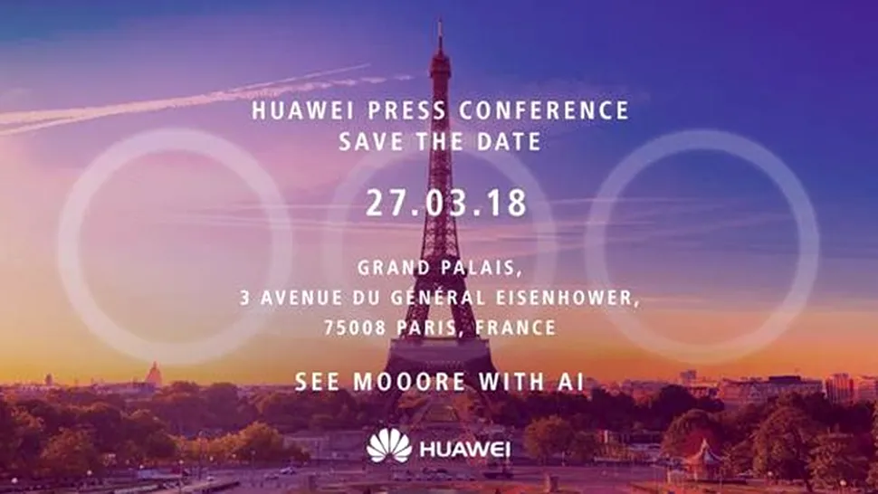 Huawei P20 va include un sistem triple camera. P20 Lite cu ecran edge-to-edge ar putea fi lansat la MWC