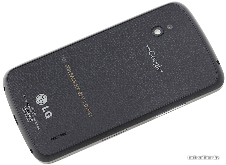 LG Nexus E960 - văzut din spate