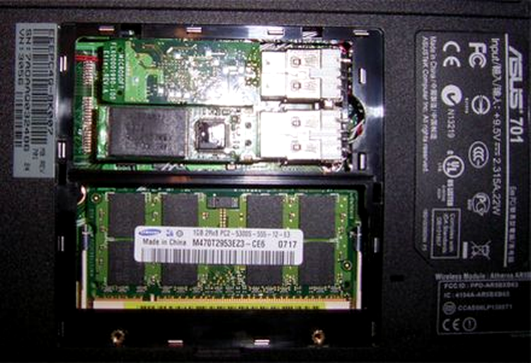 ASUS Eee PC 20 GB mod
