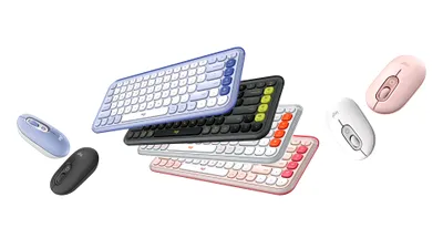 Logitech lansează POP Icon Keys, o tastatură cu aspect „jucăuș” pentru birou