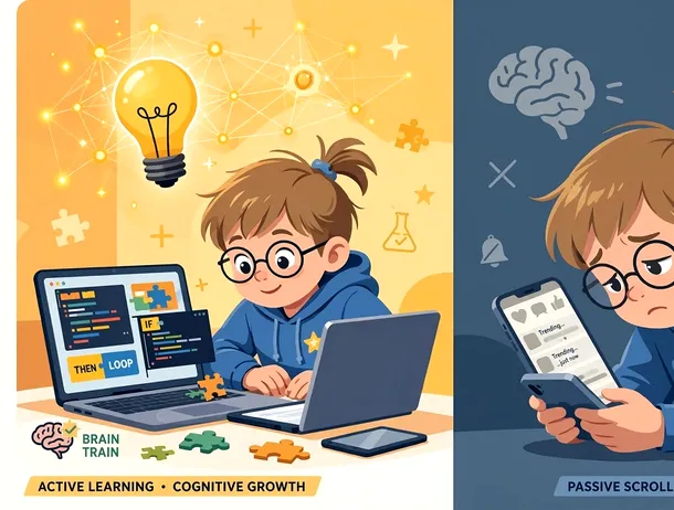 Timpul petrecut în fața ecranelor nu afectează automat dezvoltarea cognitivă a copiilor – studiu