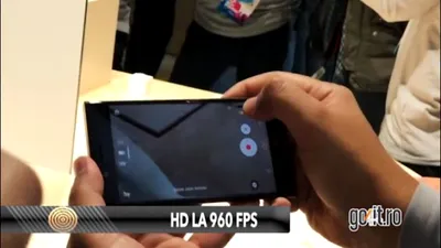 Primul smartphone care poate filma cu 960 fps