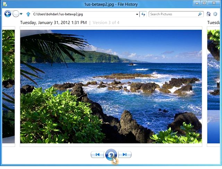 File History Windows 8