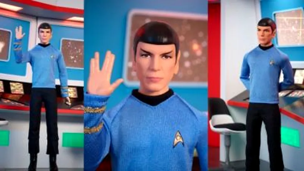 Mattel marchează 50 de ani de Star Trek cu o colecţie de păpuşi Barbie