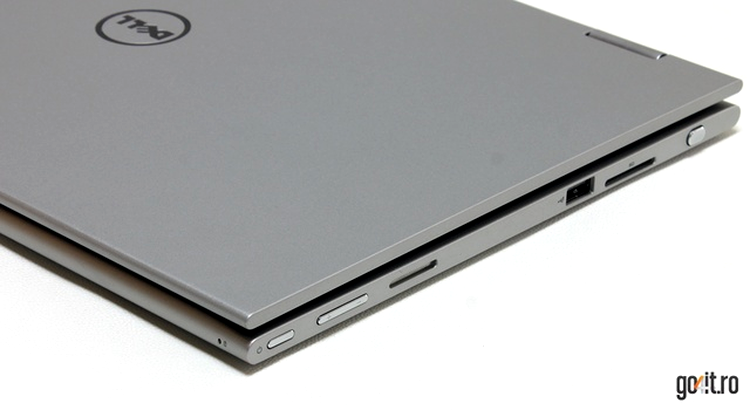 Dell Inspiron 13: carcasă cu muchii bine trasate şi margini semicilindrice