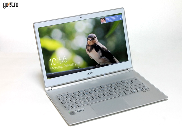 Acer Aspire S7 (393): un laptop uşor şi elegant