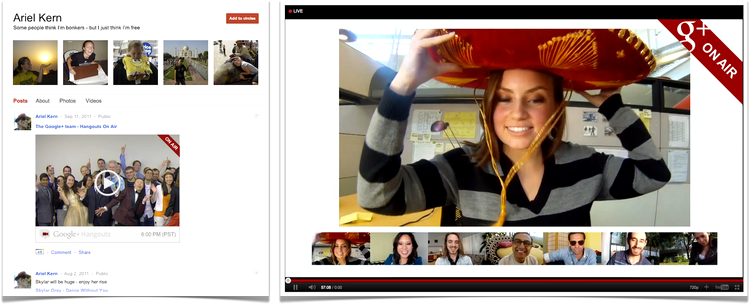 Google+ Hangouts on Air