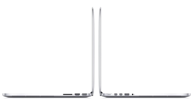 MacBook Pro 15" - foarte subţire şi foarte uşor