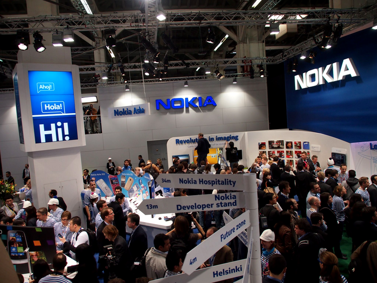 Nokia stand MWC 2012