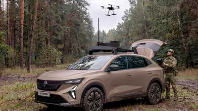 Renault și Thales au creat un vehicul care poate coordona drone cu ajutorul AI