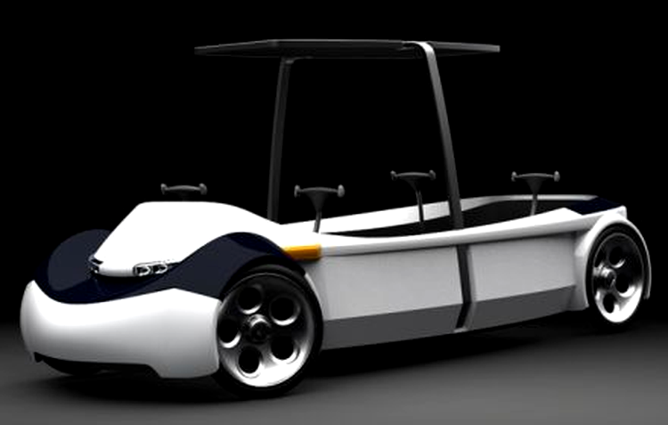 HumanCar – maşina electrică a familiei Flintstone