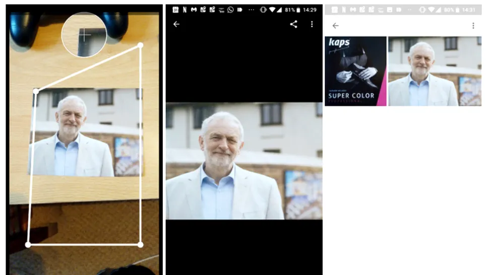 Photo Scan, aplicaţia Google pentru scanarea documentelor folosind camera foto a telefonului mobil, primeşte îmbunătăţiri
