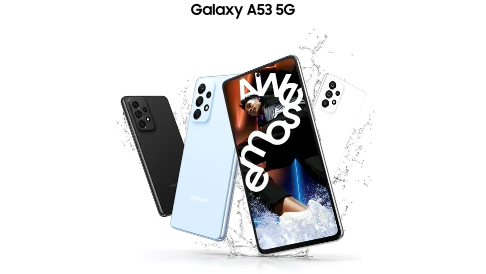 Samsung anunță Galaxy A53 5G și A33 5G, modelele sale „best buy” în zona mid-range