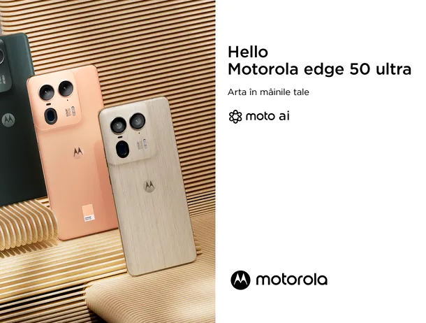 Motorola Edge 50 Ultra, disponibil la precomandă în România