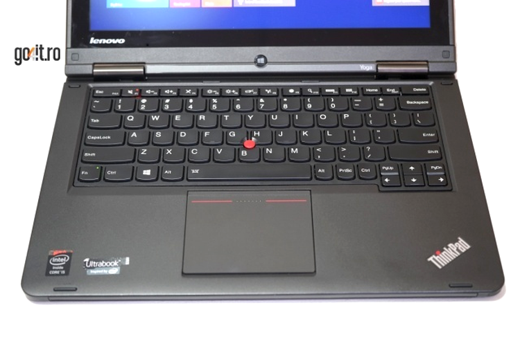 Lenovo ThinkPad Yoga - o tastatură excelentă