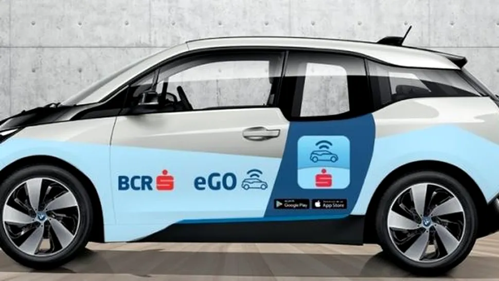 BCR lansează un serviciu de car sharing cu automobile electrice. Cheile maşinilor sunt cardurile contactless