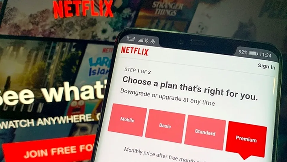 Netflix testează abonamentul Mobile în România. Oferă posibilitatea de a plăti la săptămână