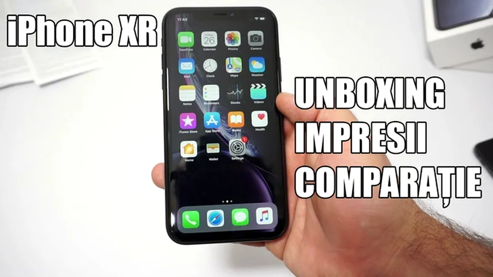 iPhone XR - unboxing şi primele impresii despre cel mai ieftin smartphone Apple din 2018