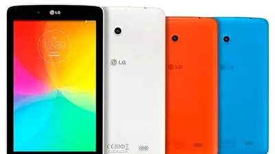 LG a anunţat specificaţiile şi disponibilitatea noilor tablete din gama G Pad