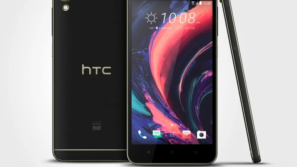 HTC a anunţat noul model Desire 10, cu variantele pro şi lifestyle