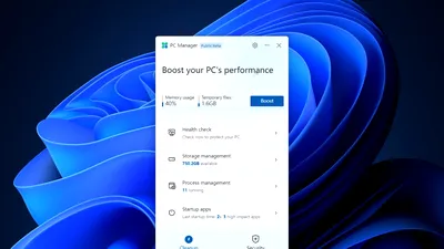 Microsoft lansează PC Manager, o alternativă la CCleaner pentru „mentenanță” software