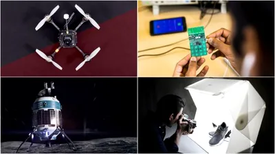 Go4News 17 - 21 iulie: Cea mai rapidă dronă din lume, telefonul mobil fără baterie, compania care vrea să mineze pe Lună şi mini-studioul foto