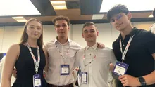 Patru studenți din Cluj au creat Nabu, o platformă cu inteligență artificială care monitorizează stresul și ajută cuplurile să comunice mai bine