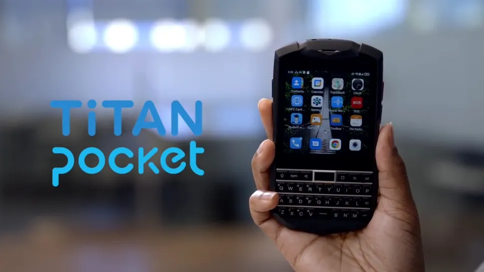 Unihertz Titan Pocket este un dispozitiv compact cu tastatură fizică în stil BlackBerry