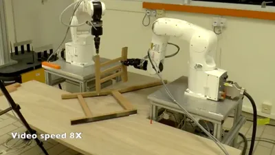 Simplu până la capăt: robotul care asamblează mobilă Ikea în locul tău
