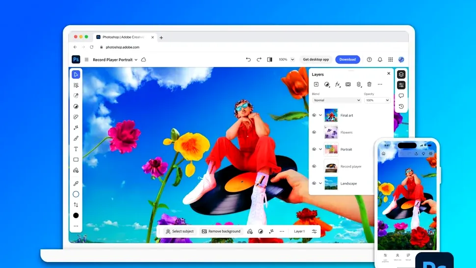 Adobe Photoshop vine pe telefoanele Android în 2025
