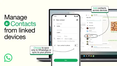 Noutăți WhatsApp: Putem salva și gestiona contactele de pe orice dispozitiv