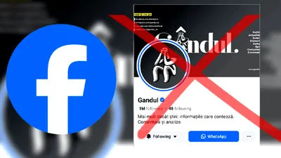 Asalt asupra publicației independente Gândul, cel mai puternic ziar de opoziție din România. De mai bine de două luni, Facebook a închis pagina ziarului cu 1 milion de urmăritori și refuză să o redeschidă. Milioane de vizualizări au dispărut peste noapte